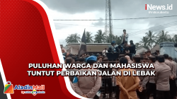 Gagal Bangun Jalan, Camat Wanasalam Lebak Rela Diminta Copot Jabatan