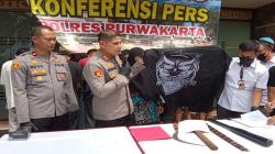 Setrum dan Bacok Korban hingga Tewas, Anggota Arabian Gengster Purwakarta Ditangkap <