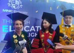 Rektor MNC University Sebut Sebagian Wisudawan Telah Bekerja di Perusahaan Nasional dan Internasional