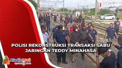 Polisi Rekonstruksi Transaksi Sabu dari Jaringan Teddy Minahasa ke Alex Bonpis