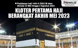  Infografis Jemaah Haji Kloter Pertama Berangkat Akhir Mei 2023