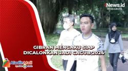 Dicalonkan Jadi Cagub, Gibran Mengaku Siap Jika Ditugaskan PDIP