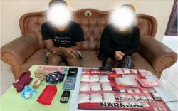 Pasangan Kekasih di Jambi Kompak Jadi Pengedar Sabu, Ditangkap Polisi