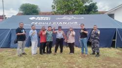 MNC Peduli Salurkan Bantuan Tenda Peleton ke SDN Jambudipa 1 Cianjur<