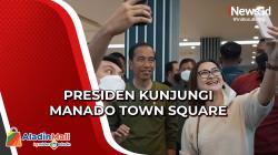Heboh! Presiden Jokowi Belanja di Manado Town Square
