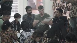  Cerita Wisatawan Belanda Belajar Membatik di Salatiga, Senang Bisa Bertukar Budaya 