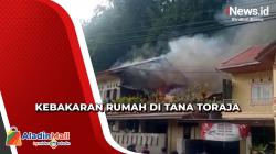 Kebakaran Hanguskan 3 Rumah di Tana Toraja, Diduga akibat Korsleting Listrik