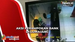 Ngeri! Satroni Bank di Lumajang, Perampok Bawa Senjata Tajam Gondol Uang Rp180 Juta