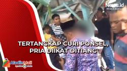 Tepergok Curi Ponsel, Pria di Mandailing Natal Dihajar Massa dan Diikat di Tiang