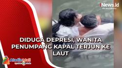 Detik-Detik Ojol Selamatkan Wanita Penumpang Kapal yang Terjun ke Laut di Kendari<