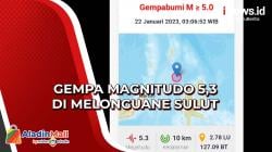 Gempa Magnitudo 5,3 di Melonguane Sulut