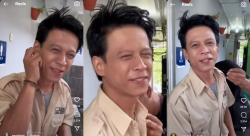 Viral Pria Mirip Ariel Noah di Toilet SPBU, Netizen Ribut: Ini Ariel Apa Shah Rukh Khan<