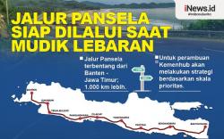Infografis Jalur Pansela Siap Dilalui saat Mudik Lebaran 