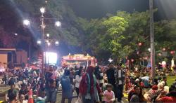  Meriahnya Perayaan Malam Imlek di Kawasan Pasar Gede Solo