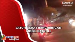 Apes! Motor Jatuh saat Diburu Polisi, 2 Orang Diduga Anggota Geng Motor Ditangkap di Palopo
