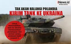 Infografis Jerman Tak Akan Halangi Polandia Kirim Tank Leopard 2 ke Ukraina