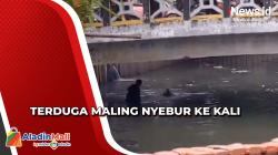Terduga Maling di Cempaka Putih Nyebur ke Kali saat Kepergok Warga