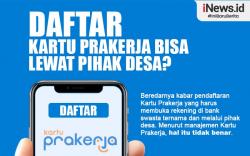 Infografis Daftar Kartu Prakerja Bisa Lewat Pihak Desa? 