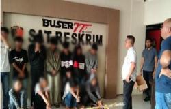 Aniaya 2 Warga dengan Sajam, 11 Anggota Geng Motor Ditangkap Polisi