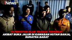 14 Pemotor Klub Trabas Tersesat Akibat Buka Jalur di Kawasan Hutan Banja, Sumatra Barat