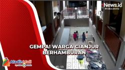 Gempa Magnitudo 4,4 Guncang Cianjur Kagetkan Warga, Seorang Bocah Terluka<