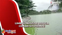 Diduga Tercemar Limbah Industri, Ikan-Ikan Mati di Situ Terate Cikande