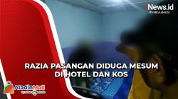 Begini Suasana Razia Pasangan Mesum di Hotel dan Kos Tebing Tinggi