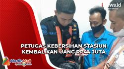 Kisah Jujur Petugas Kebersihan Stasiun Yogyakarta Kembalikan Temuan Uang Rp44 Juta