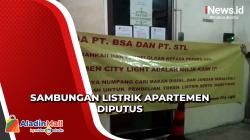 Putus Sambungan Listrik Apartemen di Ciputat, Penghuni Demo dan Dobrak Pintu Kamar