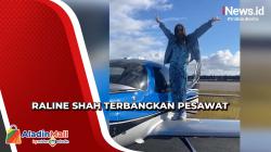 Sultan! Raline Shah Pamer Nyetir Pesawat Keliling Miami