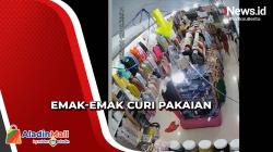 Terlihat Sibuk Memilih, Emak-Emak Gondol Pakaian di Pasar Baru Mamuju