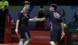 Hasil Indonesia Masters 2023: Sengit! Sabar/Reza ke 16 Besar usai Libas Wakil Belanda