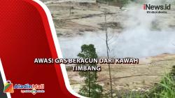 Awas! Kawah Timbang Dieng Menyemburkan Gas Beracun, Warga Diminta Tidak Mendekat