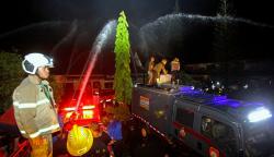 Markas Polda Kalsel Kebakaran, Ratusan Pemadam Dikerahkan