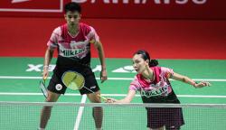 Hasil German Open 2023: Bertarung Sengit, Dejan/Gloria Disingkirkan Duo Hong Kong