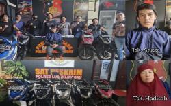 Ibu dan Anak Penjual Motor Bodong di Lubuklinggau Ditangkap, Barang Bukti dari Jakarta<