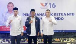 HT Serahkan SK Pengangkatan Ketua NTB Partai Perindo