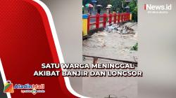 Longsor Terjang Permukiman di Manado, 1 Warga Meninggal
