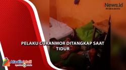 Terlelap Tidur, Pelaku Curanmor di Manado Ditangkap Polisi
