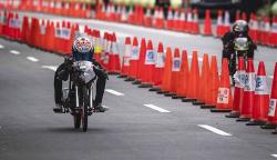 1.000 Pembalap Motor Jalanan Adu Kecepatan di Kemayoran