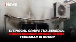 Ditinggal Orang Tua Bekerja, Kakak Beradik Difabel Tewas Terbakar di Bogor 