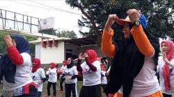Peduli Kesehatan, Kartini Perindo Lampung Gelar Senam Massal