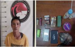 Pemuda Muratara Ditangkap saat Asyik Menimbang Sabu untuk Dijual <