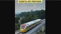 Jokowi : Naik Kereta Api di Sulawesi Sekarang Bukan Lagi Mimpi