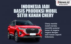 Infografis Bukan Thailand, Chery Pilih Indonesia Jadi Basis Produksi Mobil Setir Kanan