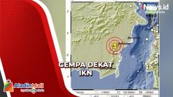 Gempa Magnitudo 4,1 Landa Kabupaten Paser Kaltim