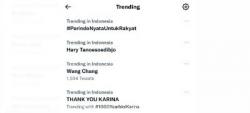 Hashtag #PerindoNyataUntukRakyat Trending Topic di Twitter<