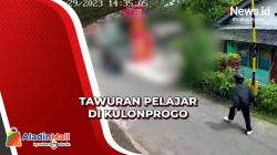 Tawuran Pelajar di Kulonprogo Terekam CCTV, Puluhan Pelajar Diamankan