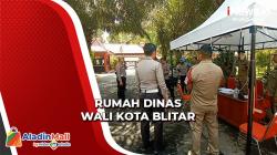 Polisi Perketat Penjagaan di Rumah Dinas Wali Kota Blitar