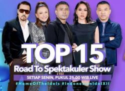 Top 15 Indonesian Idol XII Siap Melaju di Babak Road To Spektakuler Show